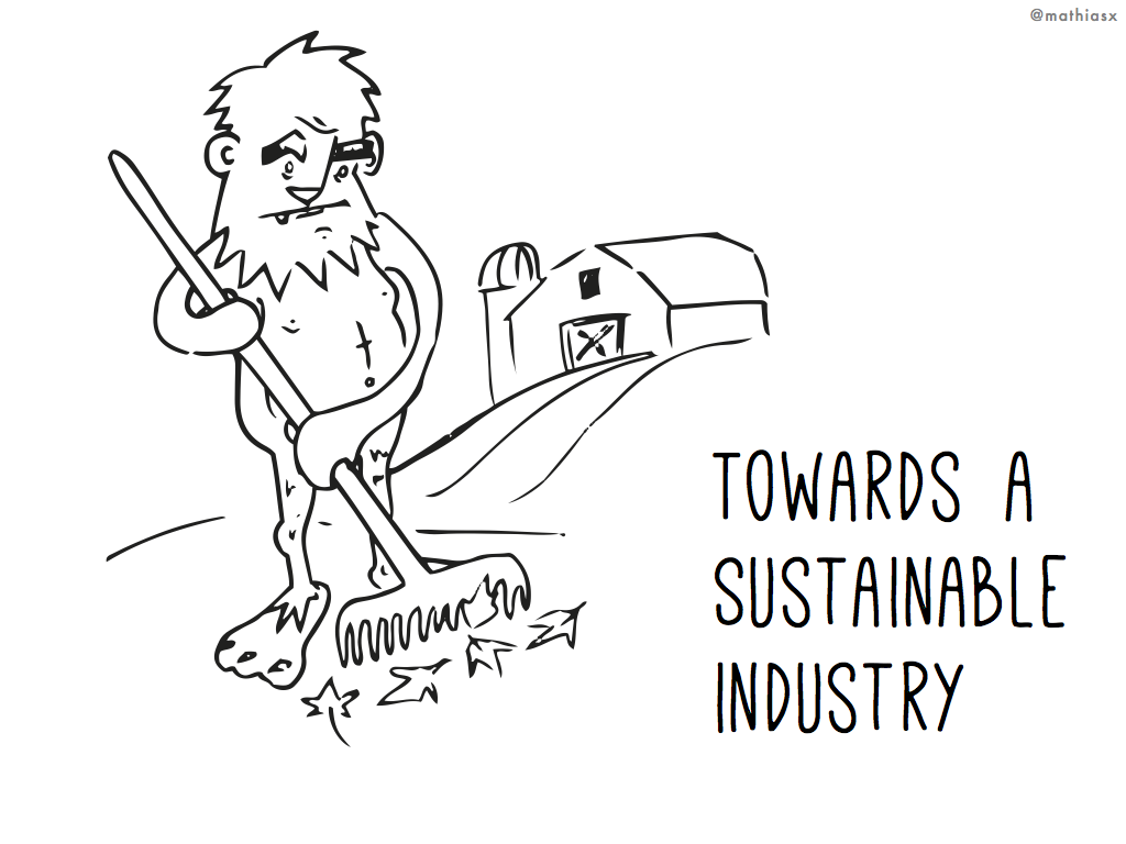 Towards a Sustainable Industry slide