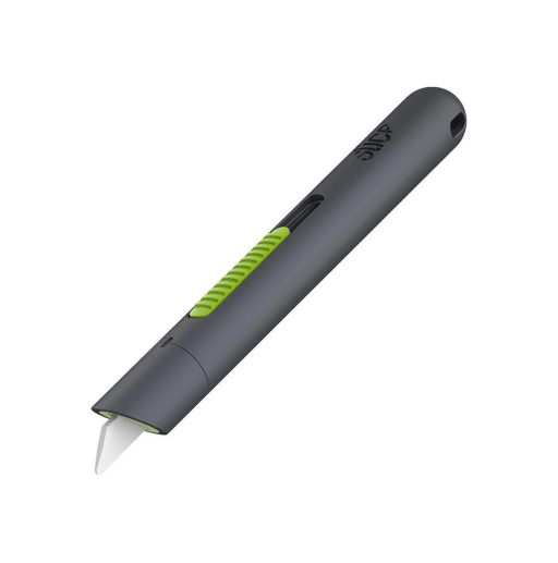 A Slice 10512 Pen Cutter with the blade extended